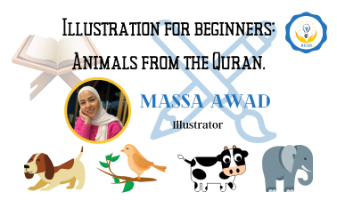 B-Illustration for Beginners: Animals from the Quran -BEAMx  A6